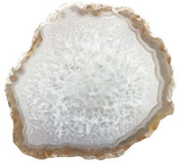 White agate