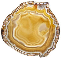 Yellow agate