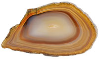 Brown agate