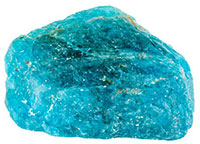 Blue apatite