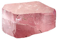 Pink apatite