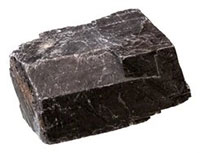 Black calcite