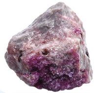 Violet calcite