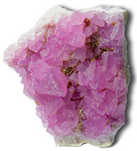 Pink fluorite