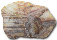 pierre agate brute